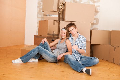 Preparation and packing for a Harringay man with van removal service