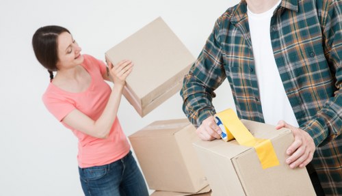 Local office movers handling business relocation near Harringay streets