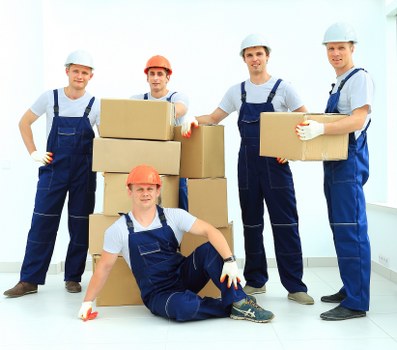 Removal van ready for same day removals in Harringay