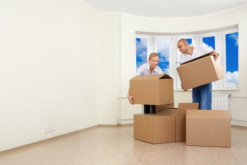 Loading furniture safely for a Harringay house or flat move