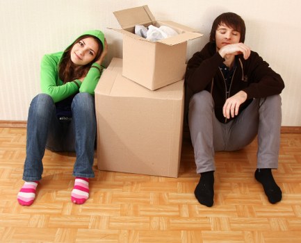 Professional movers supporting a flat removal in Harringay