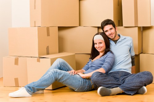 Various storage options available in Harringay