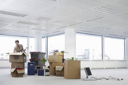 Careful handling of boxes and furniture during a Harringay relocation